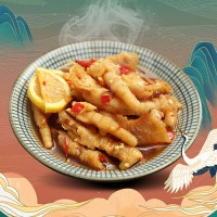 袁方 檸檬酸辣無(wú)骨雞爪開袋即食 酸辣爽口
